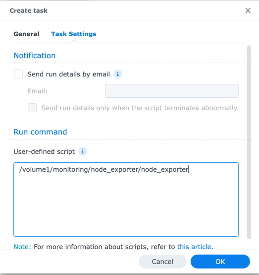 screenhot - settings